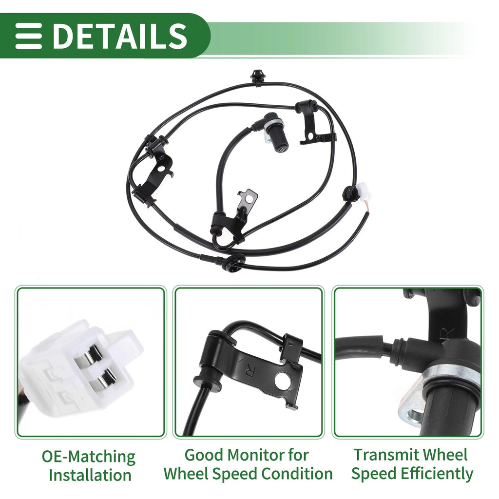 ABS Wheel Speed Sensor No. 4670A374 for Mitsubishi Galant (1994–2002)