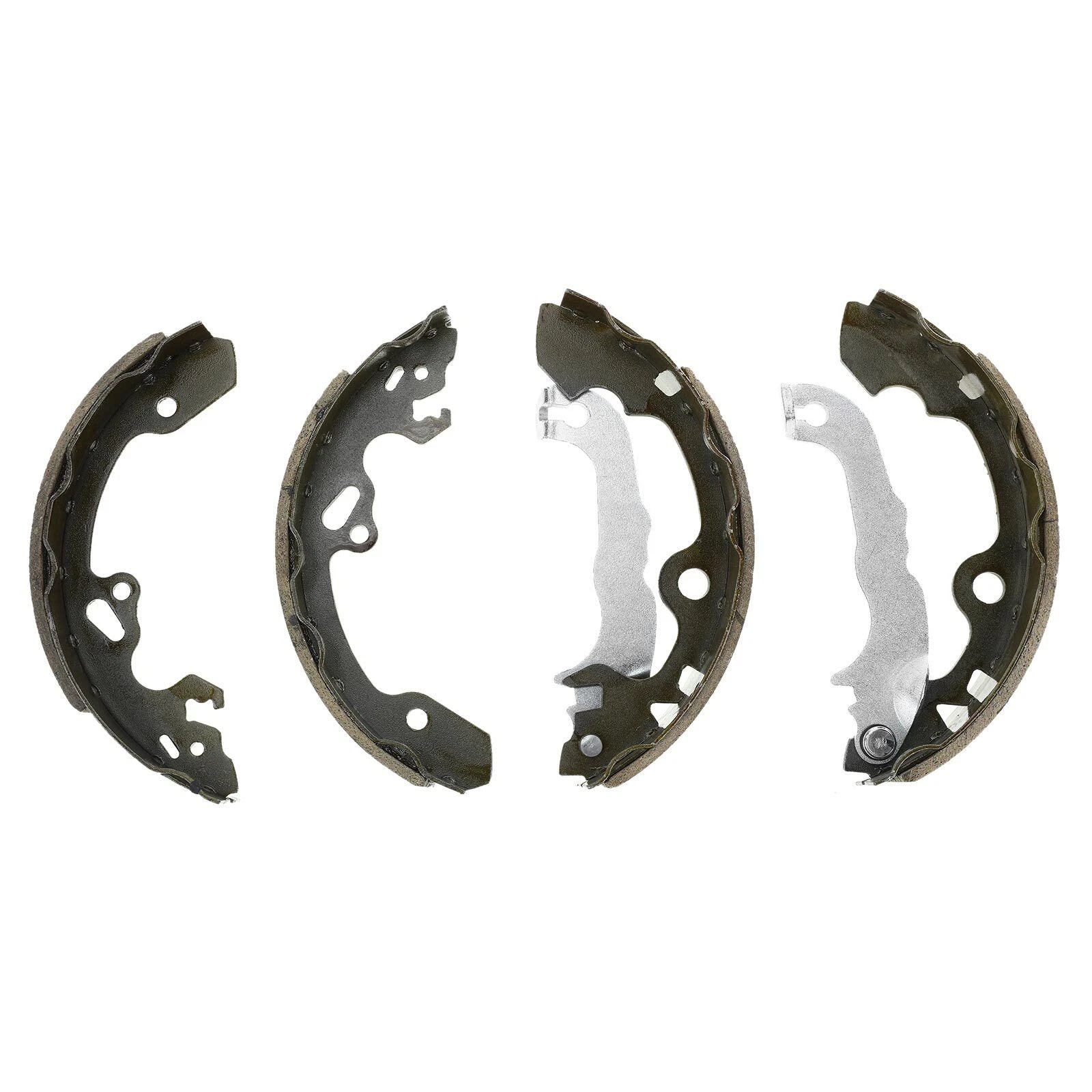 Set of 2 Rear Brake Drum & Shoe for Ford Focus (2000–2008)