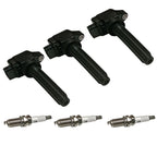 Ignition Coil & Platinum Spark Plug for Mitsubishi Mirage (2014-2020)