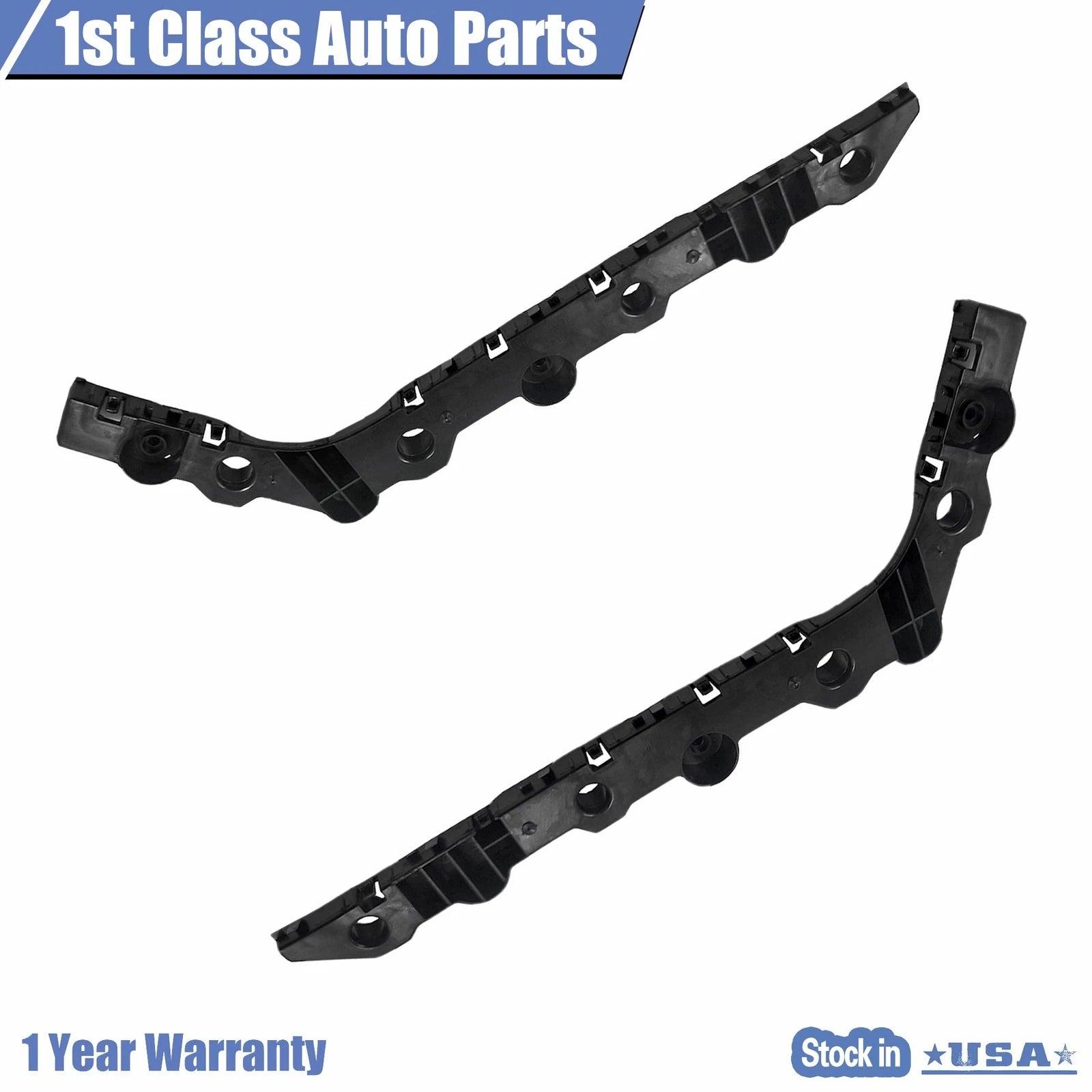 Set of 2 Rear Bumper Bracket Retainers for Nissan Altima (2013–2015)
