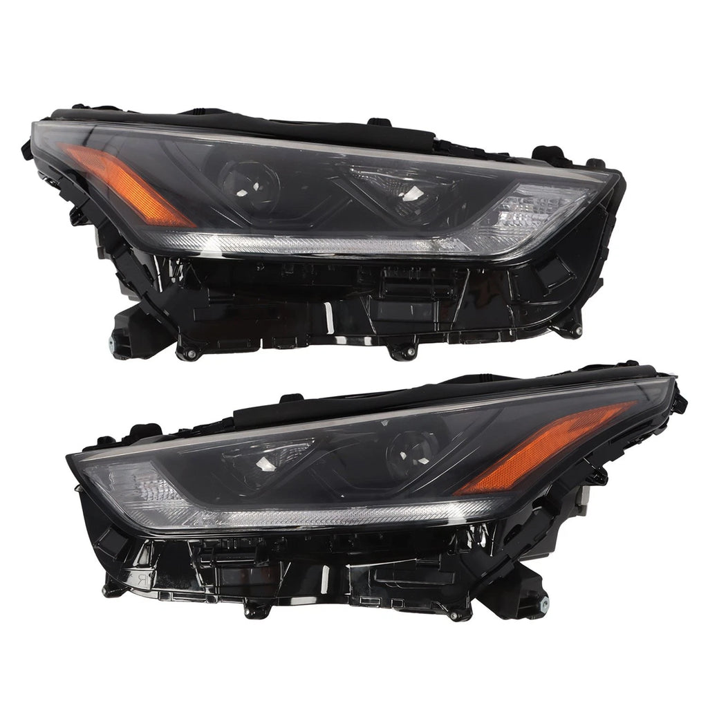 Pair LED Projector Headlights w/ LED DRL for Toyota Highlander (2020–2024)