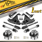 12x Front Wheel Bearing Control Arm Ball Joint Kit for Ford Explorer (2002–2010)