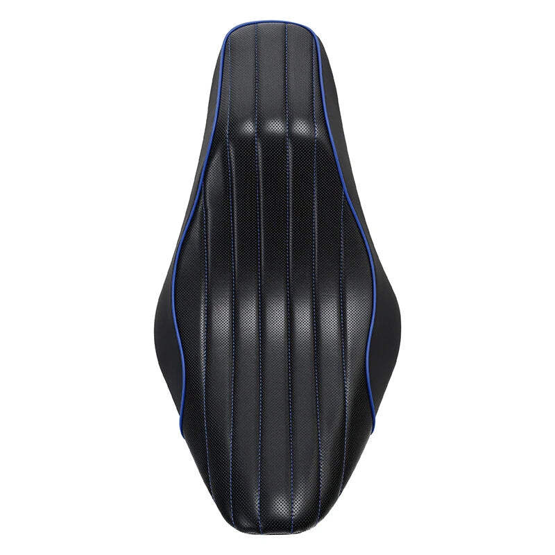 Black Driver Rider Seat for Harley Softail Slim FLSL Street Bob (2018–2023)