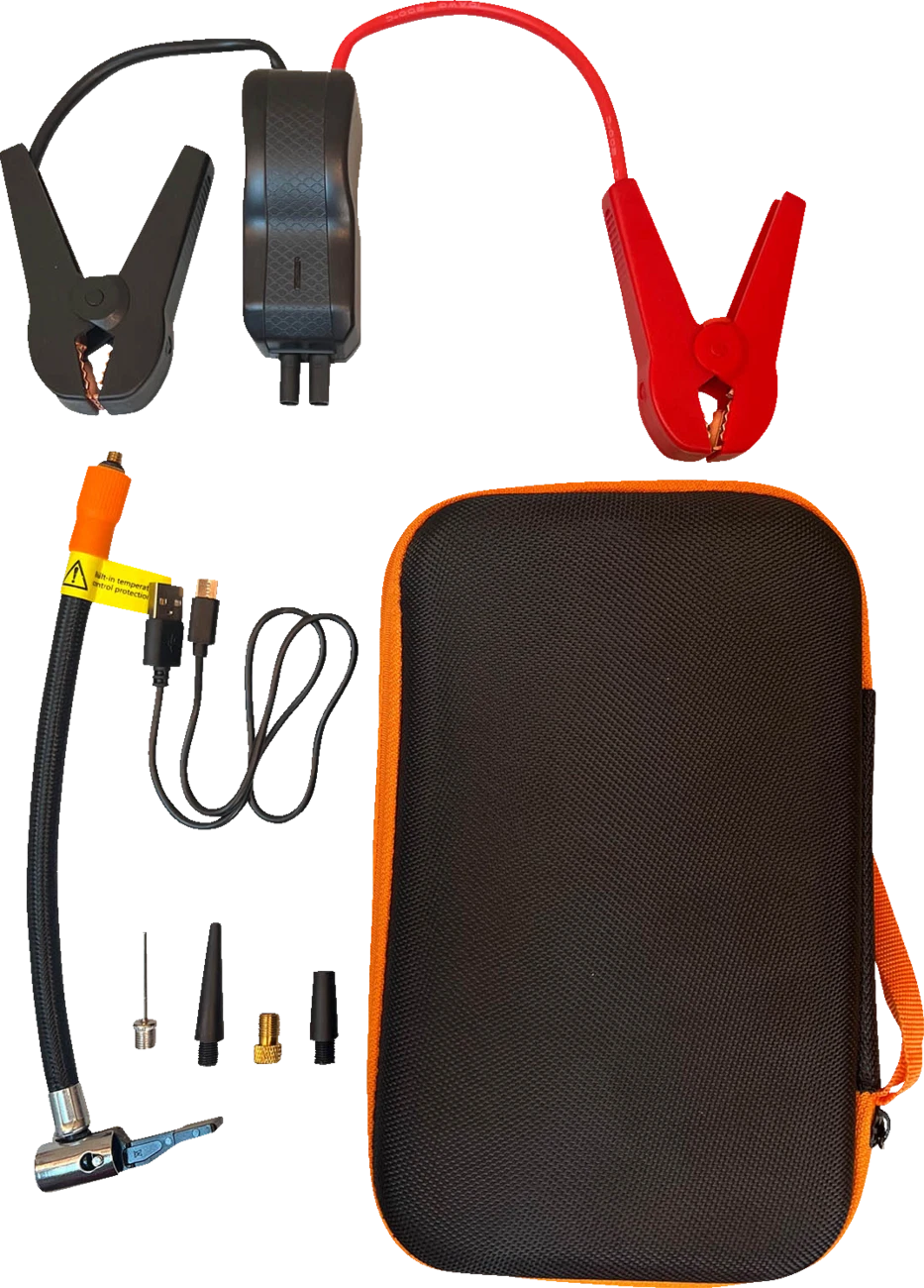 MOOSE OFFROAD Jump Starter with Air Compressor for Universal Use (E25-6292)