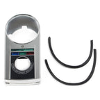 Chrome Speedometer Dash Panel Cover Kit for Harley Softail (1991–1995)