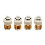 Set of 4 Fuel Filters for Yamaha 75-115HP (1975–2023) 68V-24563-00-00 Mercury 881540 Sierra 18-7979