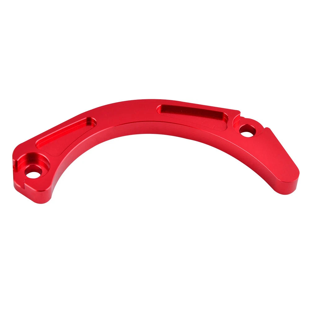 Case Saver Chain Guard for Suzuki Quadsport Z400 LTZ 400 (2003–2014) Red Aluminum