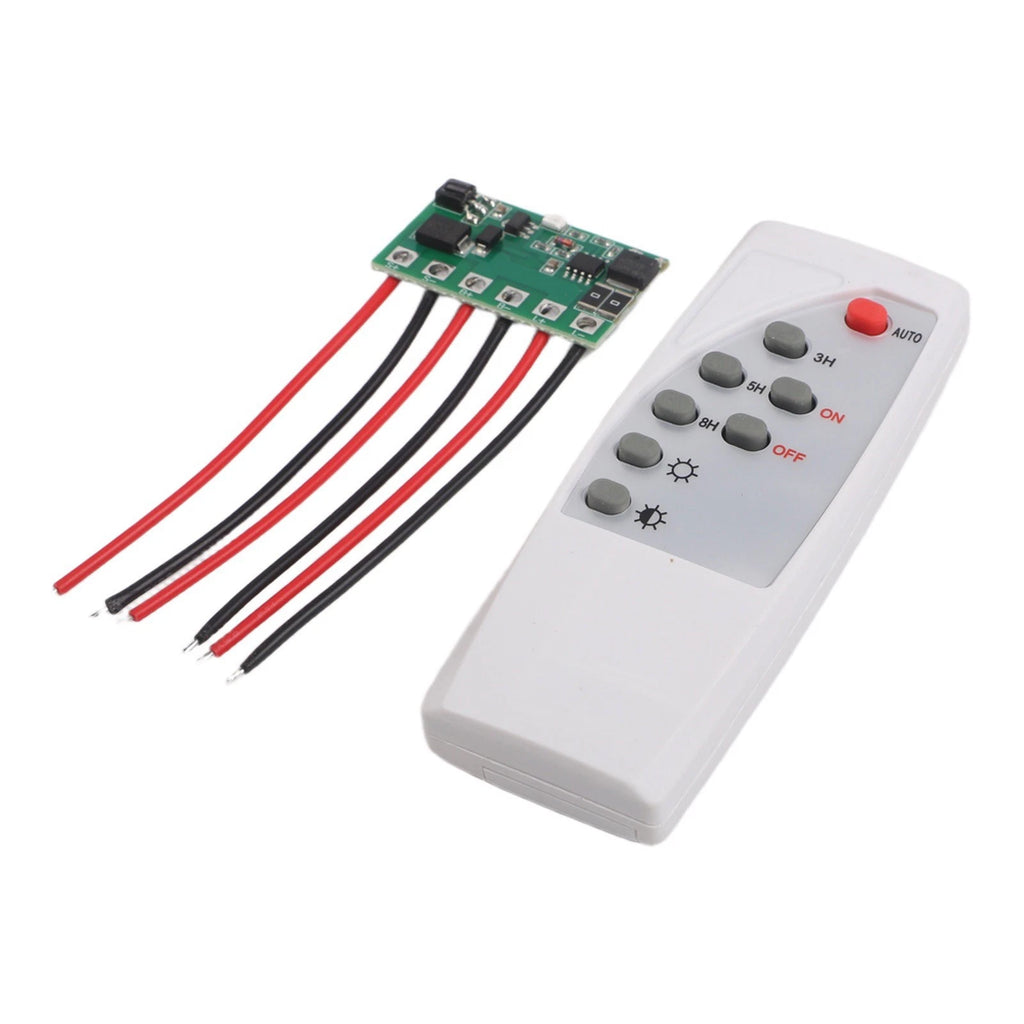 Solar Street Light Control Board with Remote for 6V 12V Batteries