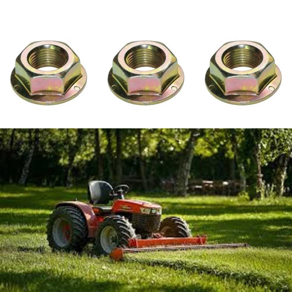 Hex Flanged Spindle Blade Nuts 1.083in for Cadet 600 Series