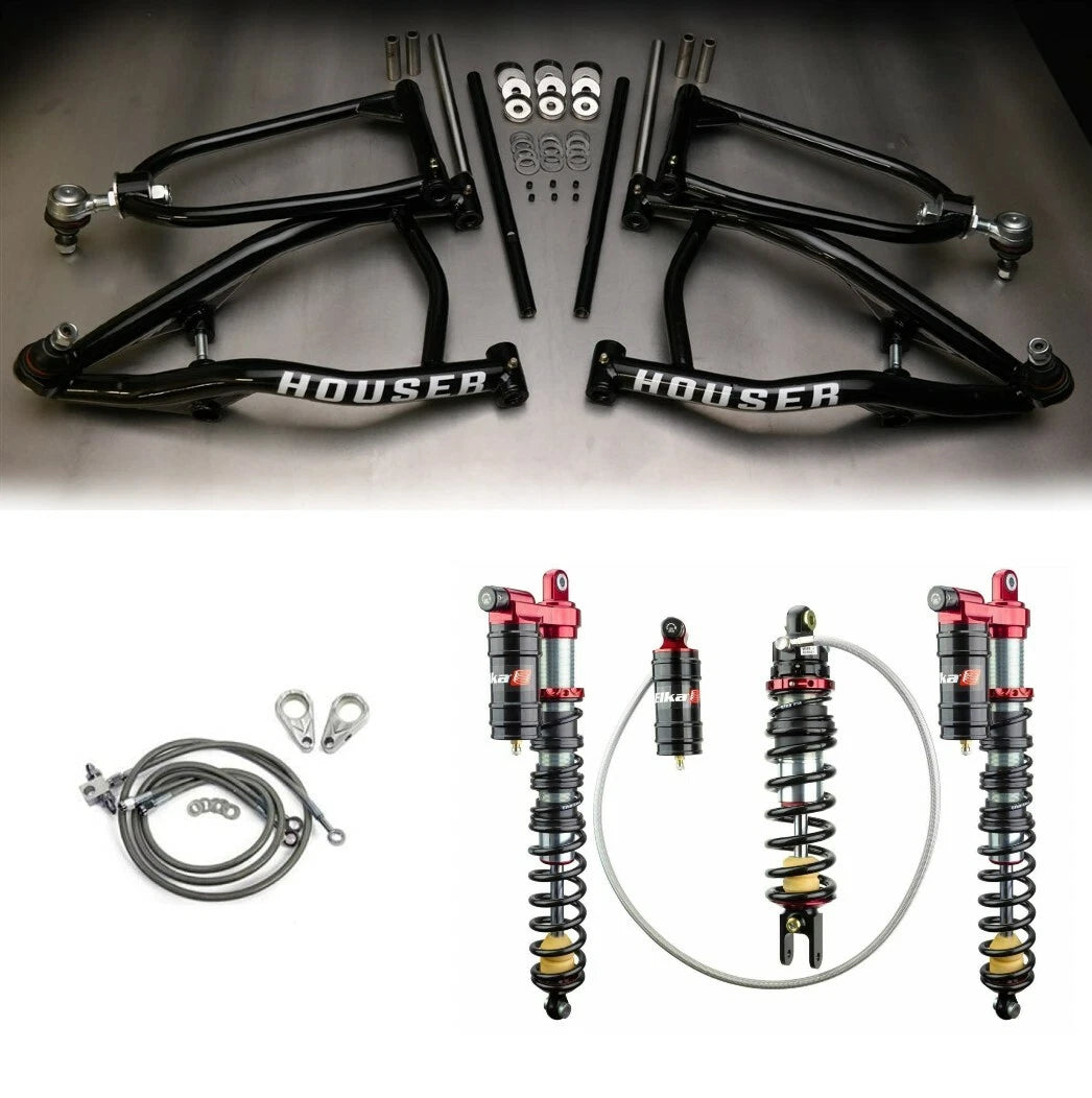 Elka Legacy Long Travel Front Rear Shocks for Raptor 700 (2006–2014)