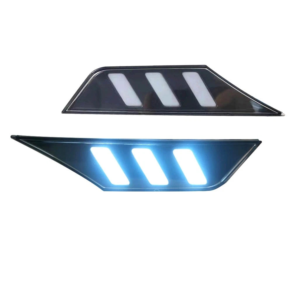 LED Blue & Amber Front Bumper Side Marker Light for Honda Civic (2016–2021)