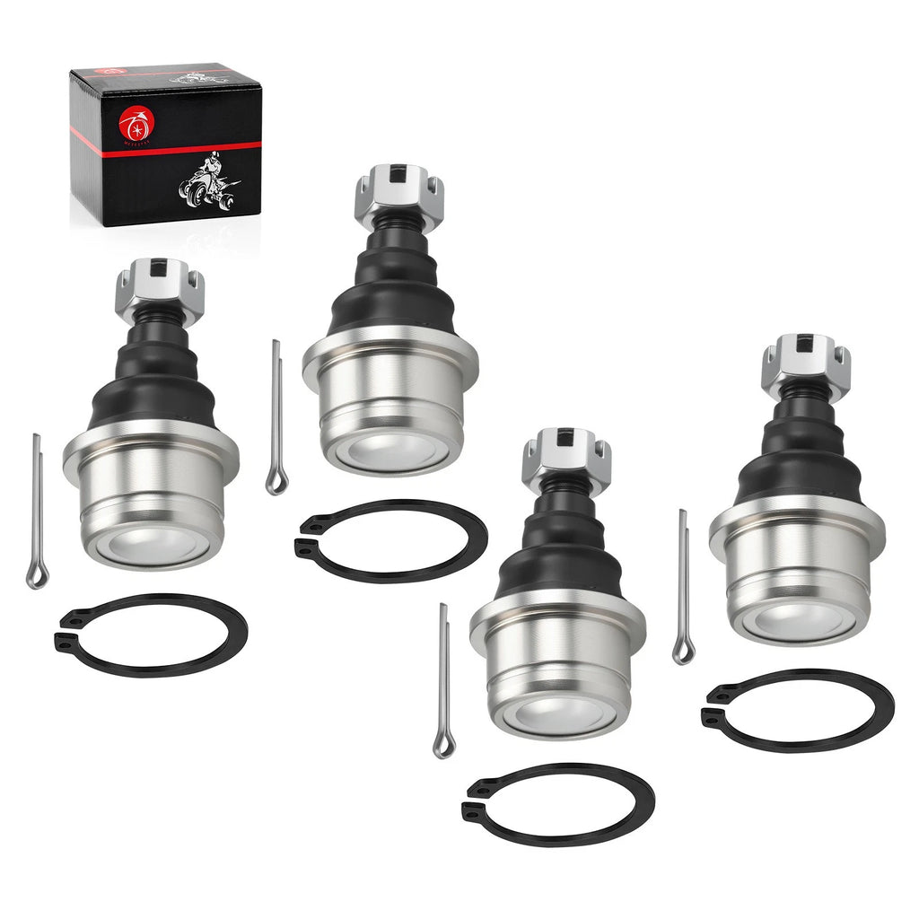 Set of 4 Upper and Lower Ball Joints for Honda Foreman 450 ES TRX450 (1998–2004)