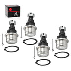 Set of 4 Upper and Lower Ball Joints for Honda Foreman 450 ES TRX450 (1998–2004)