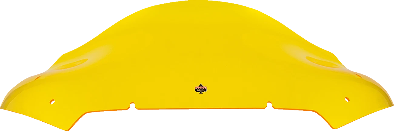 Klock Werks Kolor Flare Windshield 10" Yellow for FLTR (2014–2023) KWW-01-0717