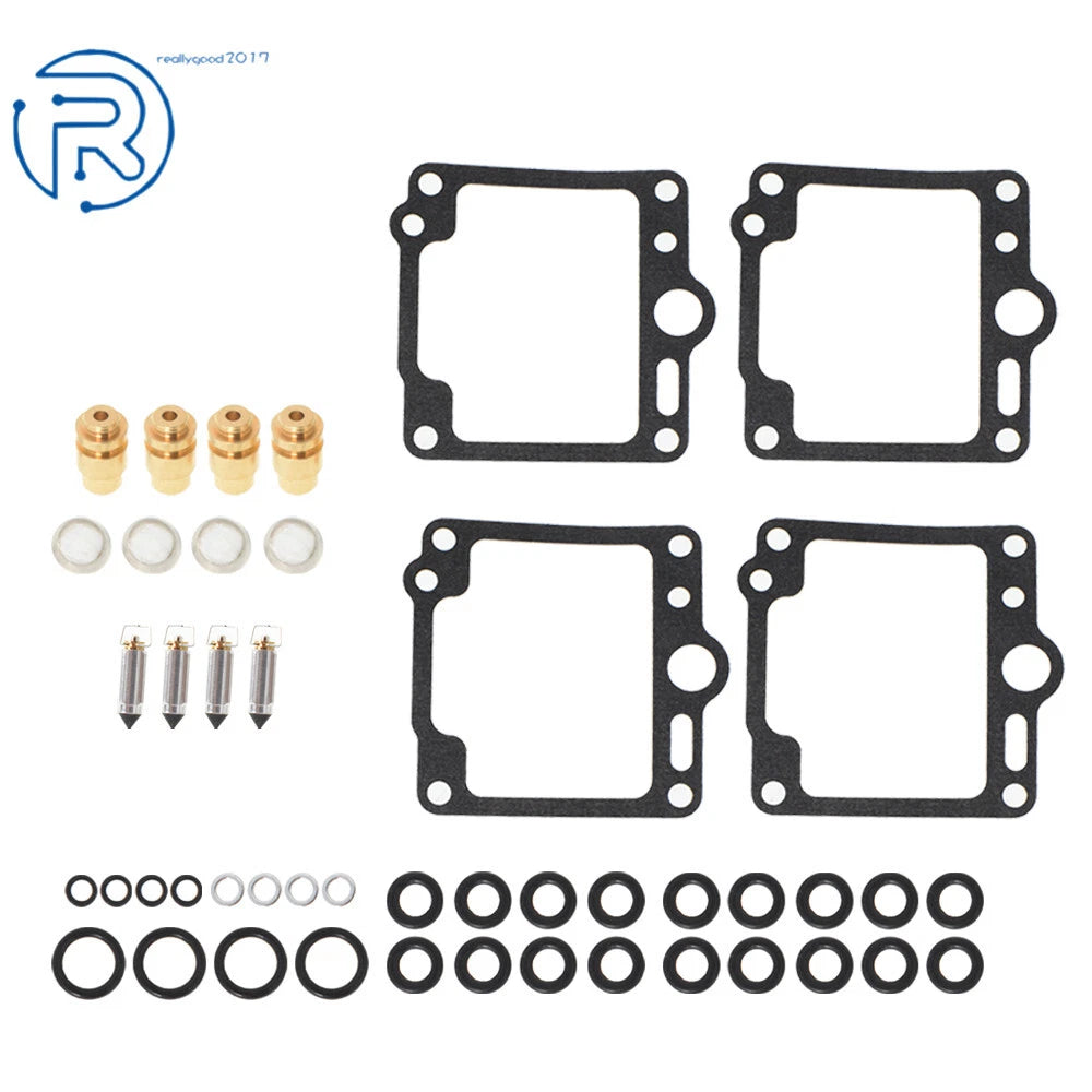 Set of 4 Carburetor Rebuild Kits for Yamaha XJ700 XJ750 FJ1100 FJ1200