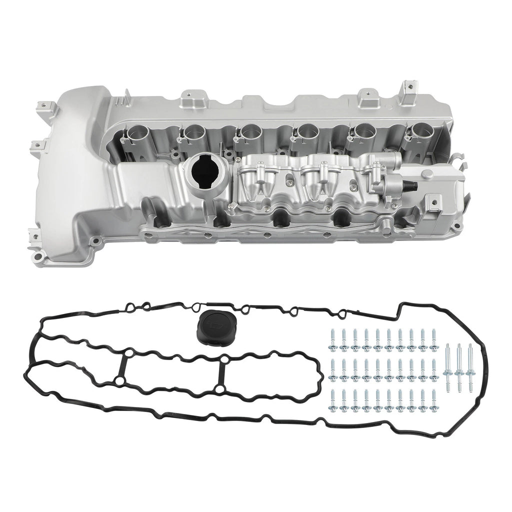 Aluminum Valve Cover with Gasket for BMW 135i 335i 335xi 535i 740i X6 Z4 (2007–2016)