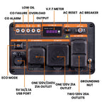 5.0KW Inverter Generator with Overload Protection and USB Outlet