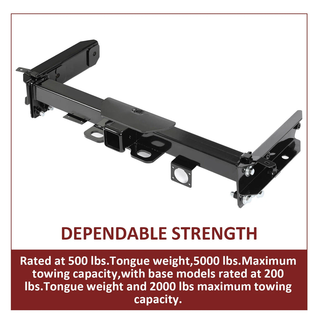 Trailer Tow Hitch Receiver Kit for Subaru Ascent (2019–2025)