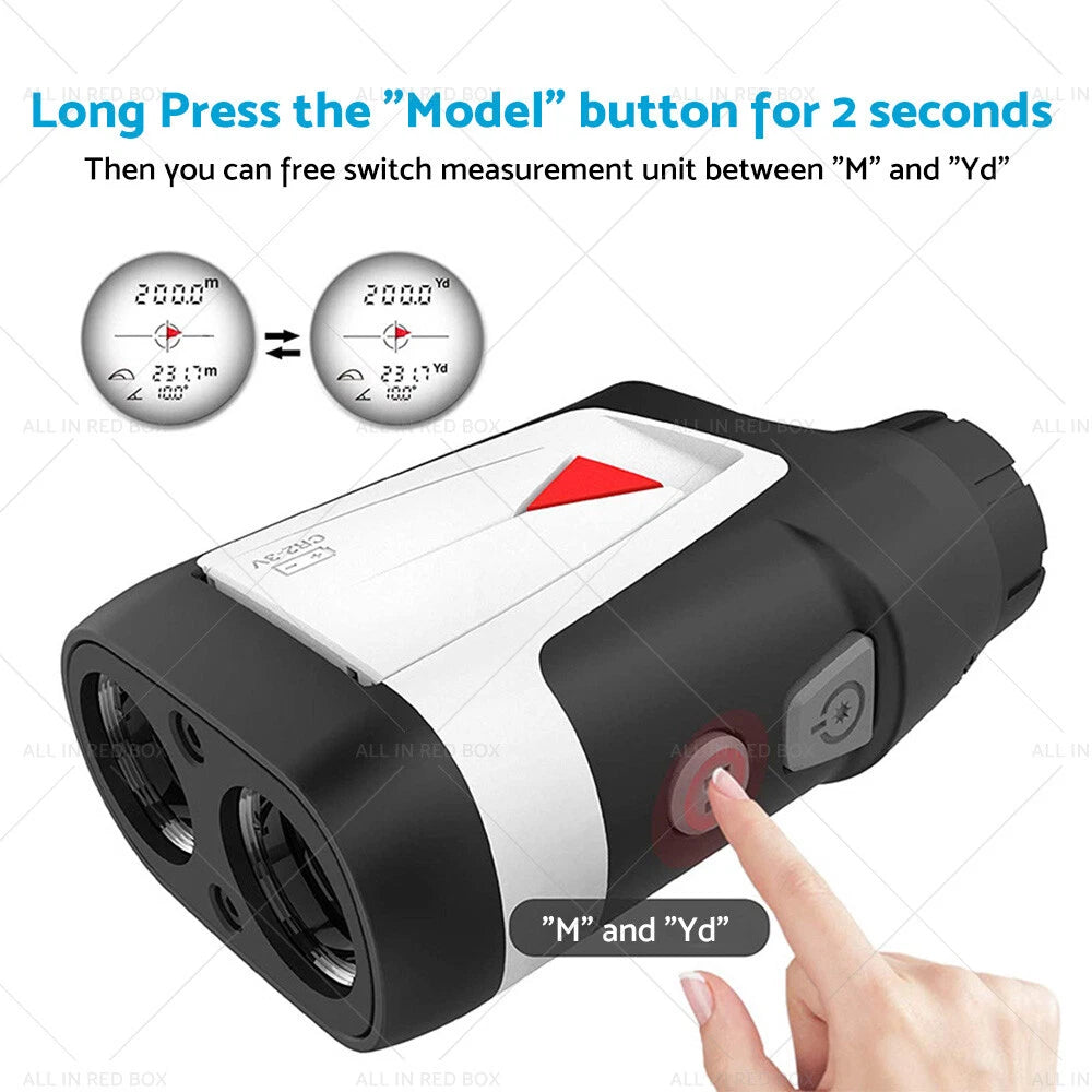 Golf Laser Range Finder 600M with Slope & Flagpole Lock (2010–2023)