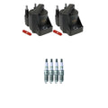 2X Ignition Coil & 4 Platinum Spark Plugs for Century Corsica (1996–1999)