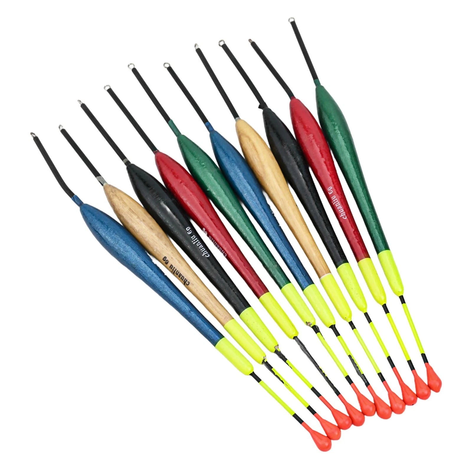 Set of 10 Anti-Oxidation Fishing Line Stoppers for Universal Use
