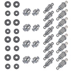 40pcs Upper & Lower Control Arm Bushing Kit for Ferrari 430 360 (2004–2009) 203633 171848