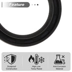 Set of 2 Rear Crankshaft Oil Seals for Toyota Avalon (1995–2004) 9031138034/9031140022