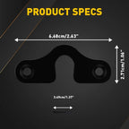 2Pcs Sun Visor Fix Clips for Jeep Wrangler JK JL JT (2018–2022)