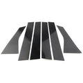 Pillar Post Door Window Trim Covers for Honda Accord (2018-2020) Black