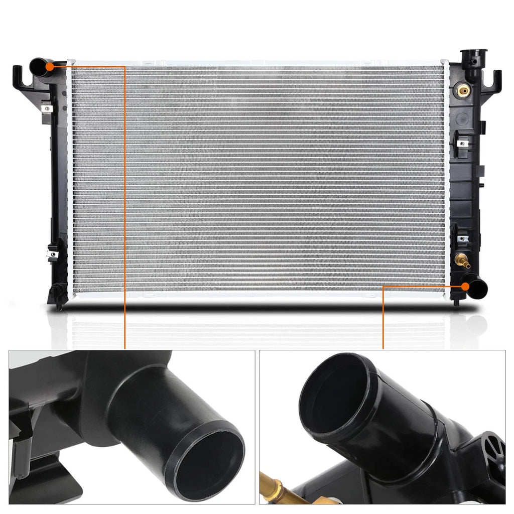 OE Replacement Aluminum Core Radiator for Dodge Ram/Ramcharger (1994–2002) DPI-1552