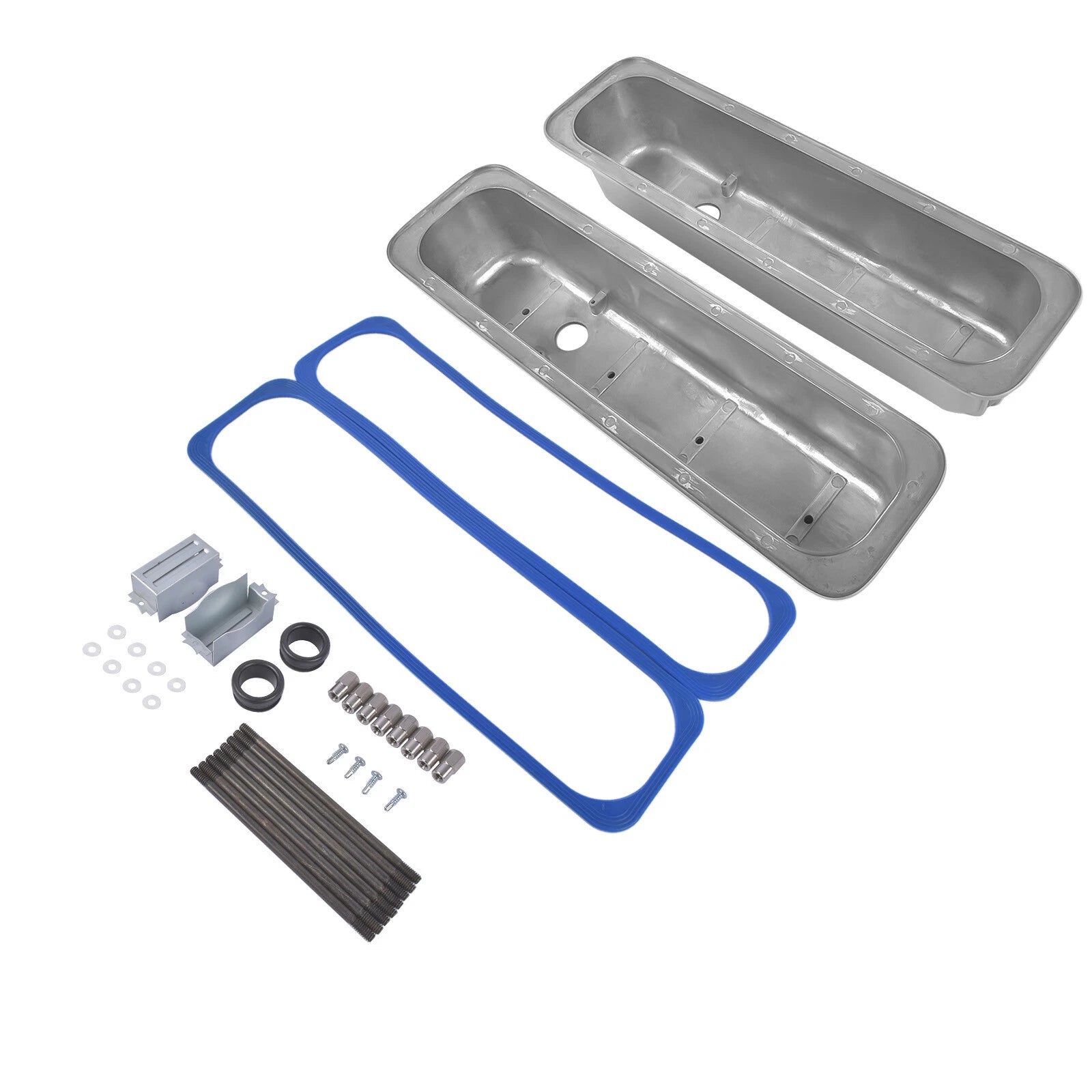 Aluminum Finned Valve Covers for Chevy SBC (450)