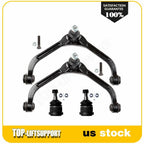 Set of 4 Upper Control Arms with Ball Joints for Jeep Liberty (2005–2007)