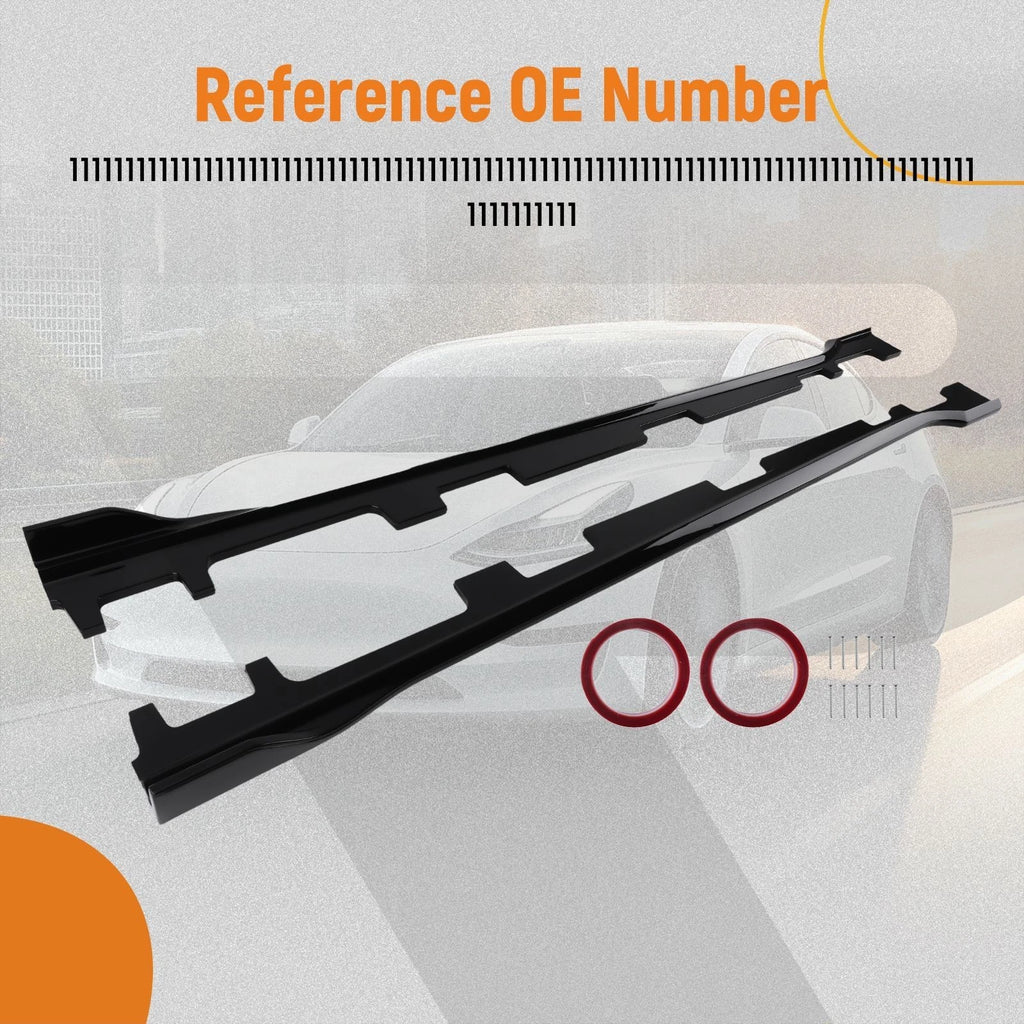 Side Body Extension Lip Panel Kit for Honda Accord (2018–2022)
