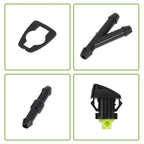 Windshield Washer Nozzle with Hose Connector for Chrysler (2011-2016)
