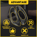 Set of 2 Door Handle Bezel Trim for Chevrolet Trailblazer (2002â2009)