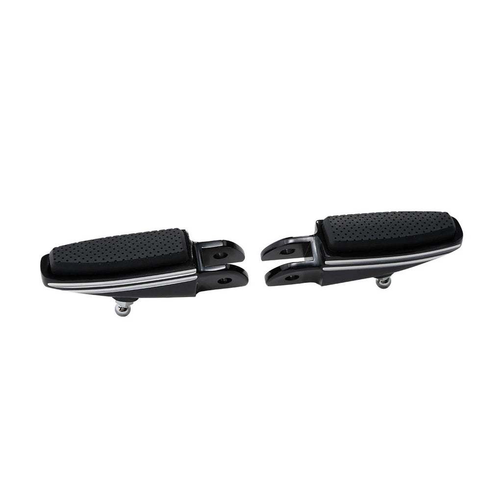 Foot Pegs for Harley Fat Bob FXFB FXFBS (2018–2023) Black