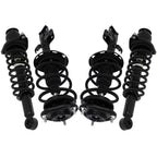 Set of 4 Complete Struts with Coil Springs for Toyota Corolla (2014–2019)