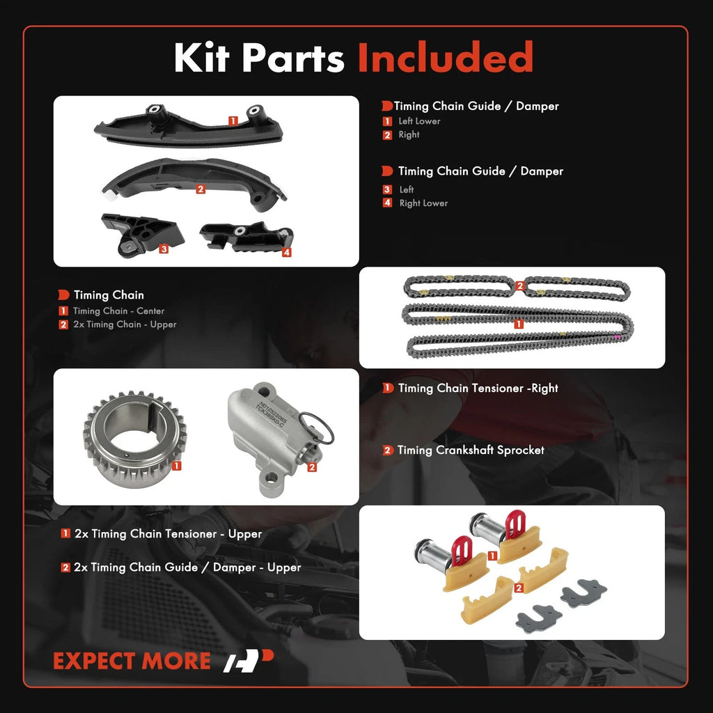 Timing Chain Kit for Ford F-150, Explorer, Transit-150 (2015-2020)