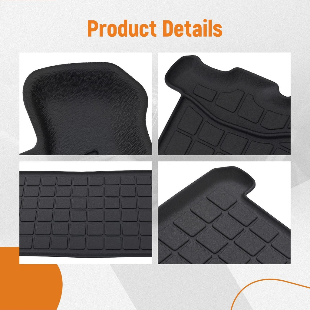 Trunk Mat for Toyota Sienna (2011–2023) Waterproof Anti-Slip TPE Cargo Liner