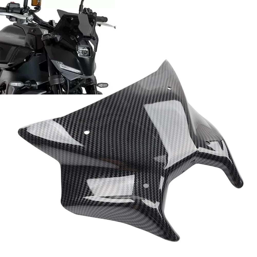 Carbon Fiber Look Windshield Wind Deflector for Yamaha MT09 MT-09 SP (2024)