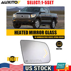 Heated Right Side Mirror Glass Turn Signal for Toyota Tundra Sequoia (2007–2020)