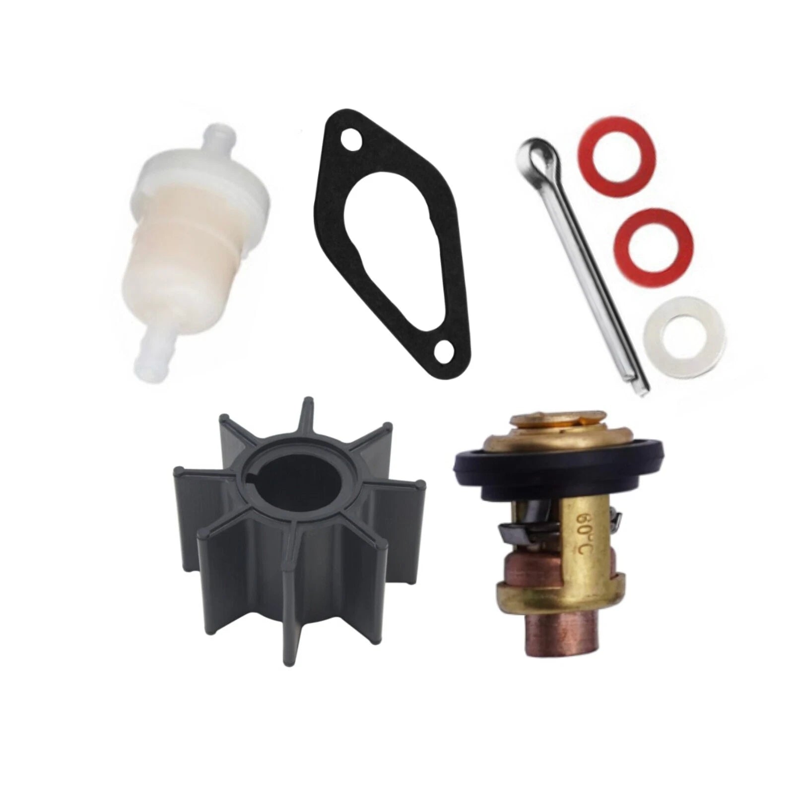Engine Maintenance Kit for Mercury Mariner 8HP 9.9HP (8M0120867, 47-803748)
