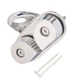 5x38mm 316 Stainless Steel Rope Cleats for Marine Steel Wire Ropes