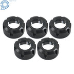 Set of 5 ER32 Nuts for CNC Milling Clamping