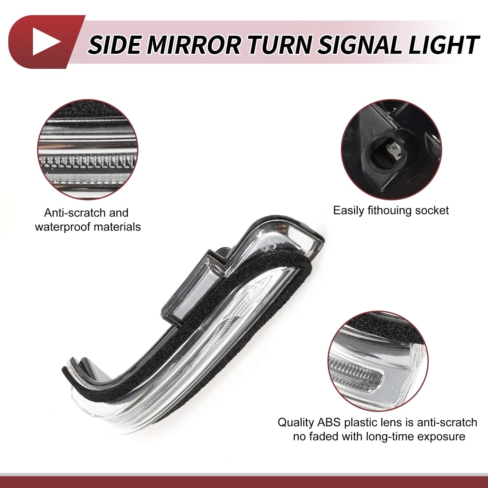 LED Turn Signal Light for Hyundai Creta IX25 Right (No. 87613C9000)