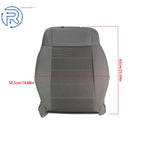Front Passenger Top Seat Cover for Jeep Wrangler (2007-2012) Gray
