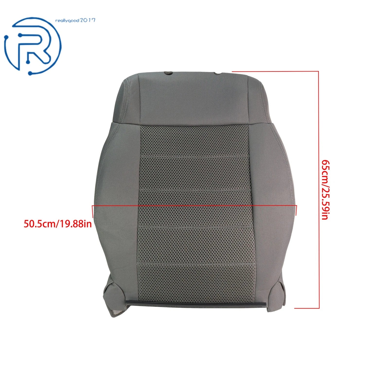 Front Passenger Top Seat Cover for Jeep Wrangler (2007-2012) Gray