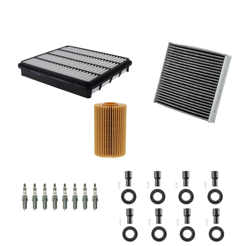 Denso Tune Up Kit Set of 8 NGK Iridium IX Spark Plugs for LX570 Sequoia (2008–2021)