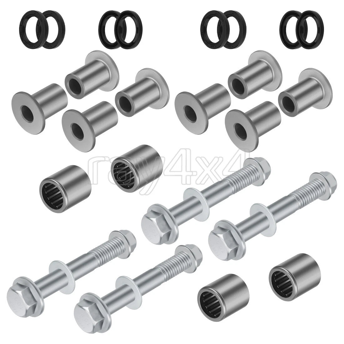 Front Upper A Arm Bushings Bearings Seals for Suzuki Quadsport Z400 LTZ400 (2003–2014)