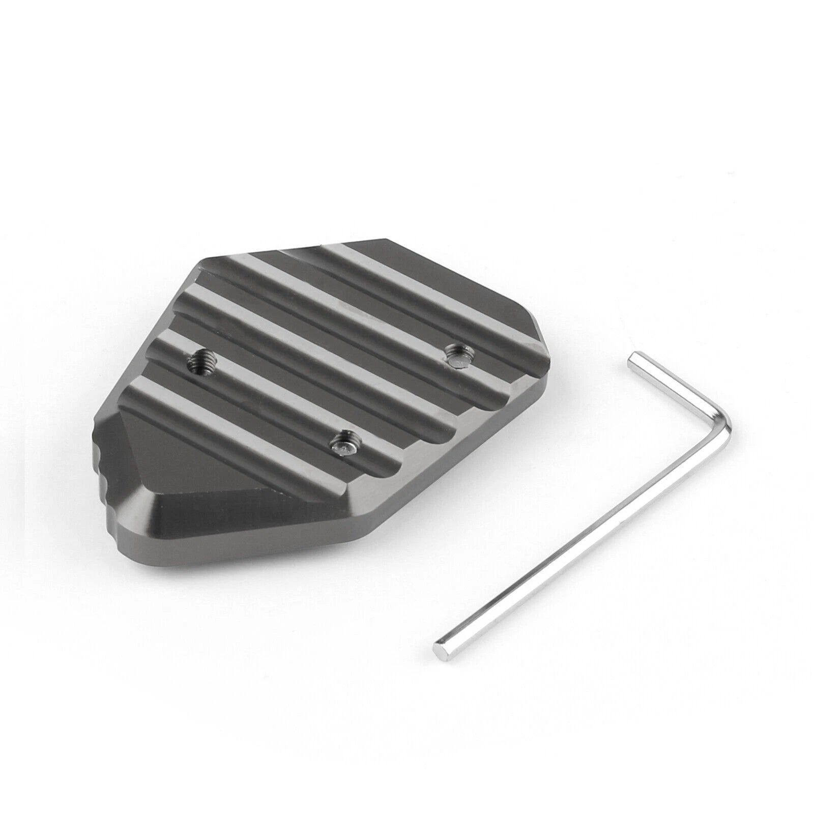 Side Stand Kickstand Plate Pad for BMW K1200S/R (2005–2008), K1400S/R (2009–2014)